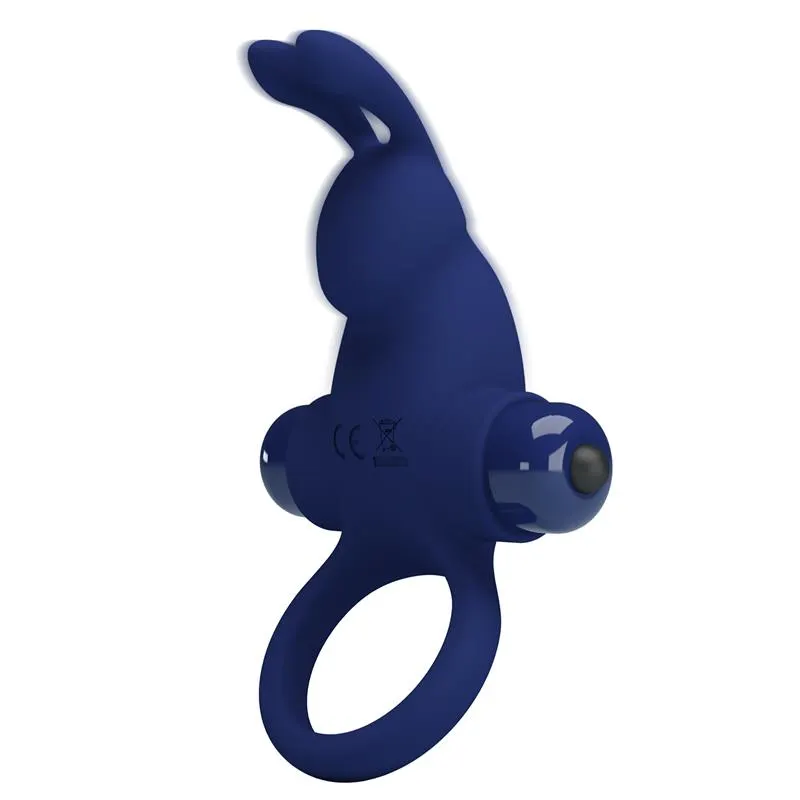 Anillo Vibrador de Silicona 10 Modos · PRETTYLOVE · PRETTYLOVE · Anillos para el Pene — photo 4
