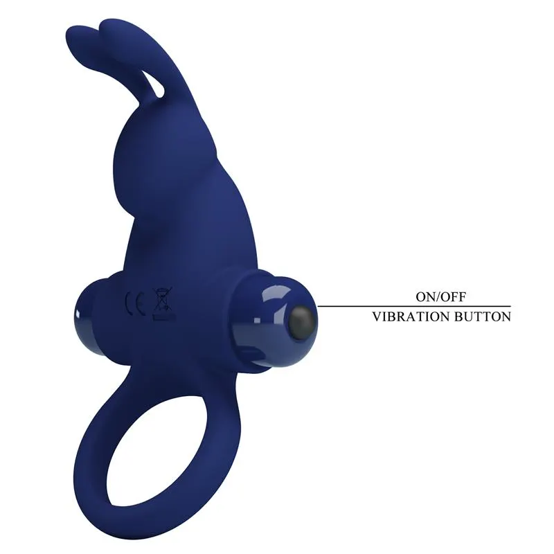 Anillo Vibrador de Silicona 10 Modos · PRETTYLOVE · PRETTYLOVE · Anillos para el Pene — photo 5