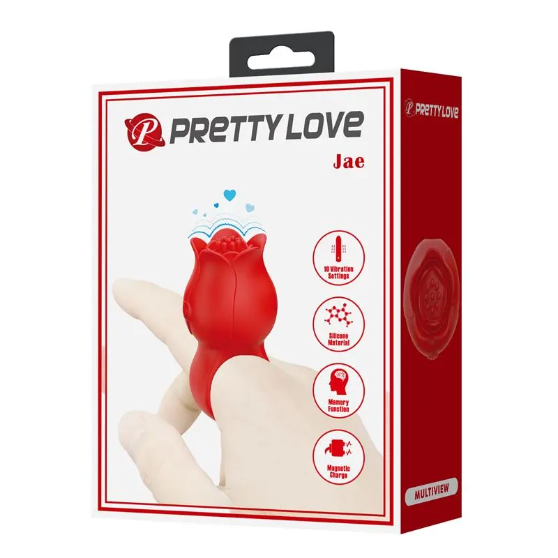 Jae Rose Estimulador para el Dedo · PRETTYLOVE · Estimuladores de Clítoris — Foto 12