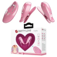 Cailey Pinzas para Pezones con Vibración y Control Remoto · PRETTYLOVE · Pinzas y Pezoneras