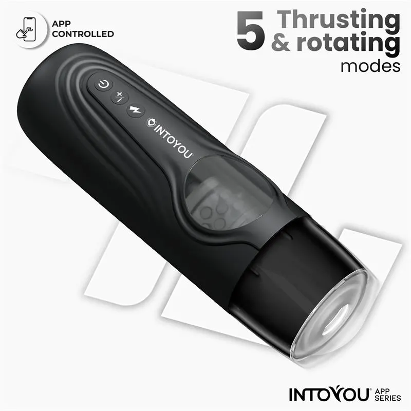 Egor Masturbador Masculino con Rotación y Thrusting con APP · INTOYOU APP SERIES · Masturbadores Él — Foto 2