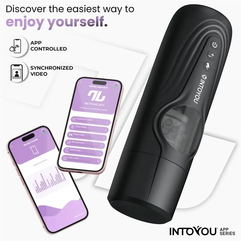 Egor Masturbador Masculino con Rotación y Thrusting con APP · INTOYOU APP SERIES · Masturbadores Él — Foto 4