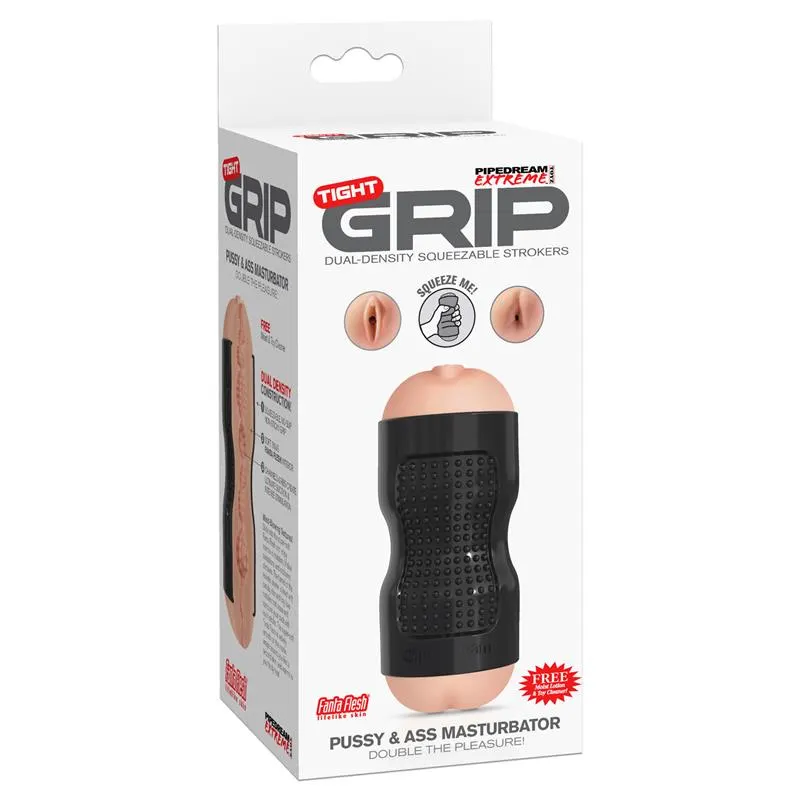 Pipedream Extreme Toyz Masturbador Tight Grip Pussy & Ass Color Negro · PDX TOYZ · Masturbadores Él — Foto 2