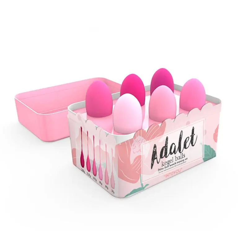 Adalet Kit 6 Bolas Kegel Silicona · ADALET · Accesorios y Sets