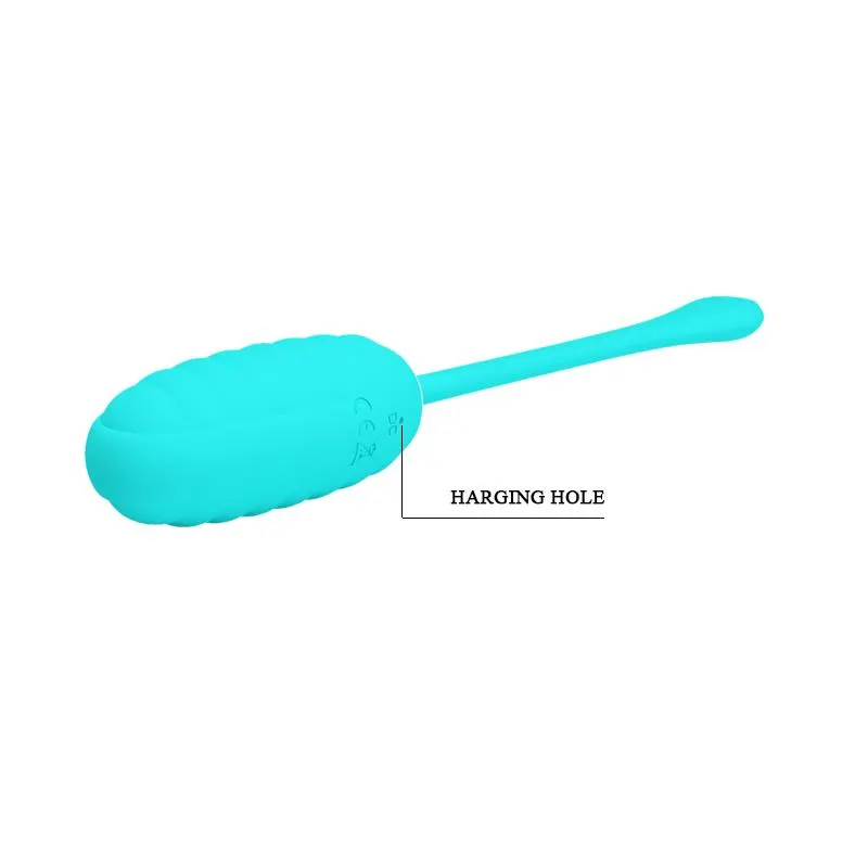 Huevo Vibrador Kirk Silicona USB · PRETTYLOVE · Huevos y Balas Vibradoras — Foto 6