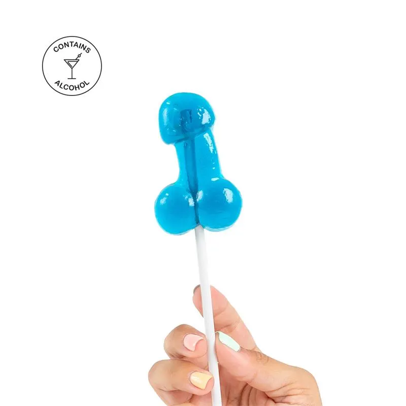 Piruleta de Pene Sabor Gin Tonic con Alcohol · SECRET PLAY · Lubricantes