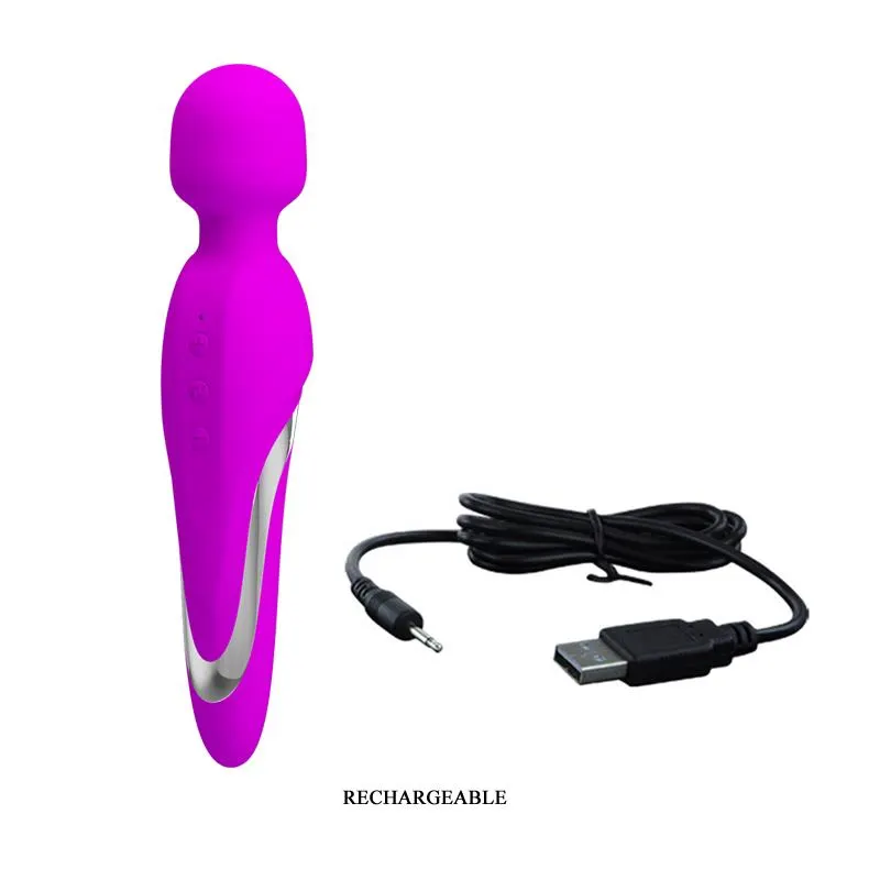 Vibrador Mortimer USB Purpura · PRETTYLOVE · Estimuladores de Clítoris — Foto 6
