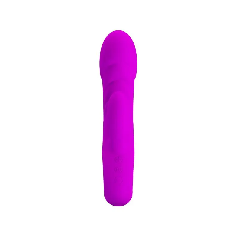 Vibrador Ansel USB Silicona Purpura · PRETTYLOVE · Vibradores — Foto 2