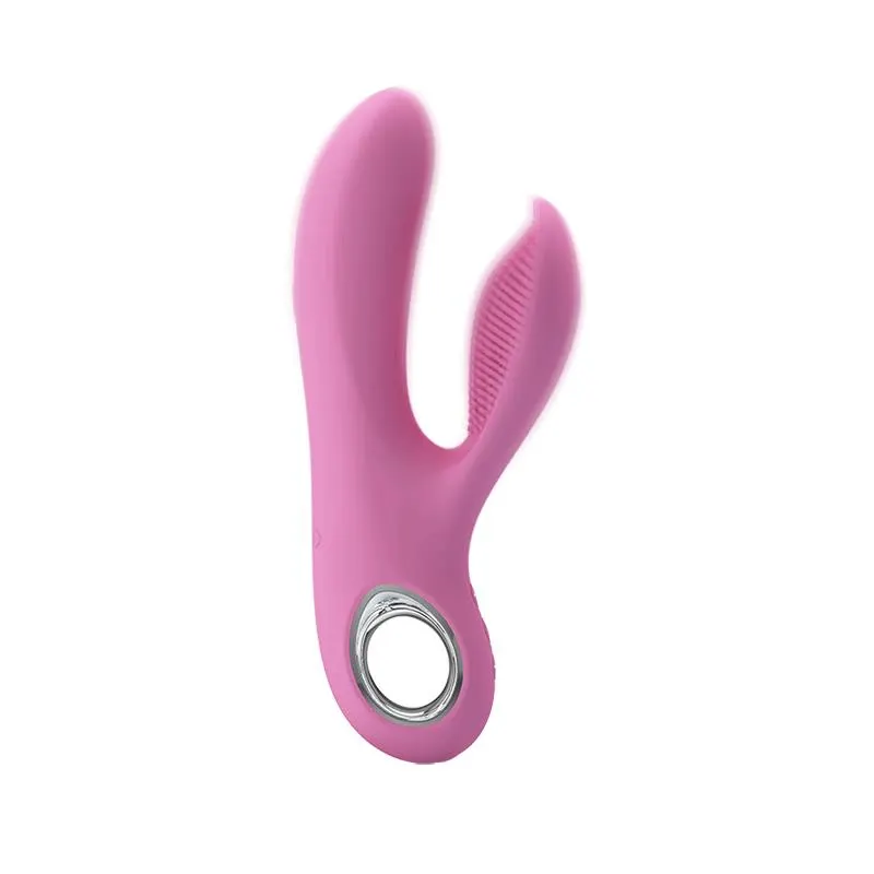 Vibrador Canrol USB Silicona Rosa Suave · PRETTYLOVE · Vibradores — Foto 4