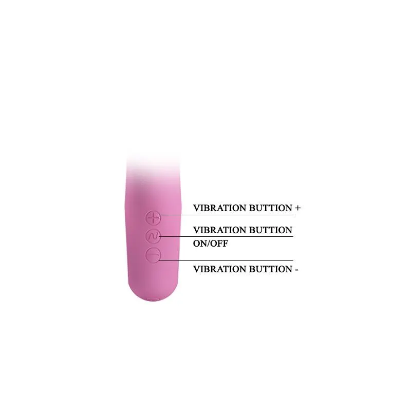 Vibrador Canrol USB Silicona Rosa Suave · PRETTYLOVE · Vibradores — Foto 6