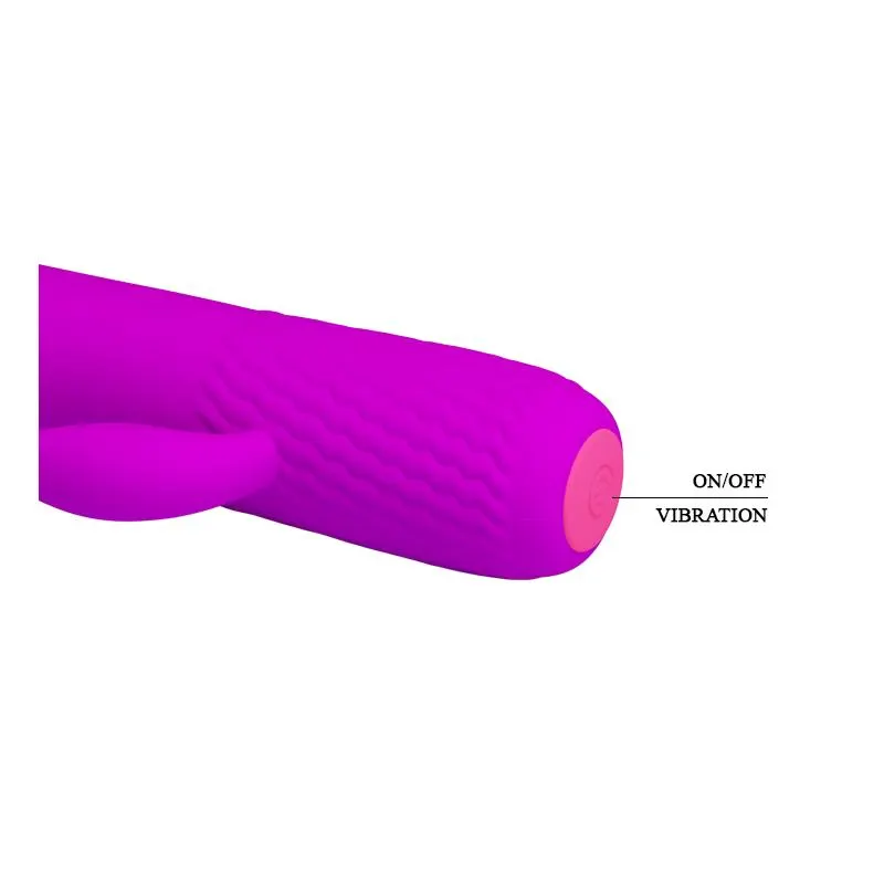 Vibrador Tim USB Silicona Purpura · PRETTYLOVE · Vibradores — Foto 3