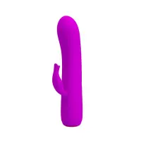Vibrador Tim USB Silicona Purpura · PRETTYLOVE · Vibradores