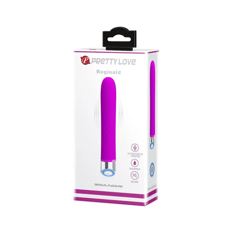 Vibrador Reginald Silicona Purpura · PRETTYLOVE · Vibradores — Foto 9