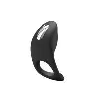 Anillo Vibrador Gemma USB Silicona Negro · PRETTYLOVE · Anillos para el Pene