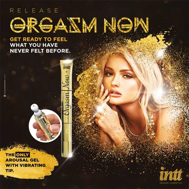 Gel Sensibilizante con Punta Vibradora Orgasm Now 15 ml · INTT · Lubricantes — photo 2