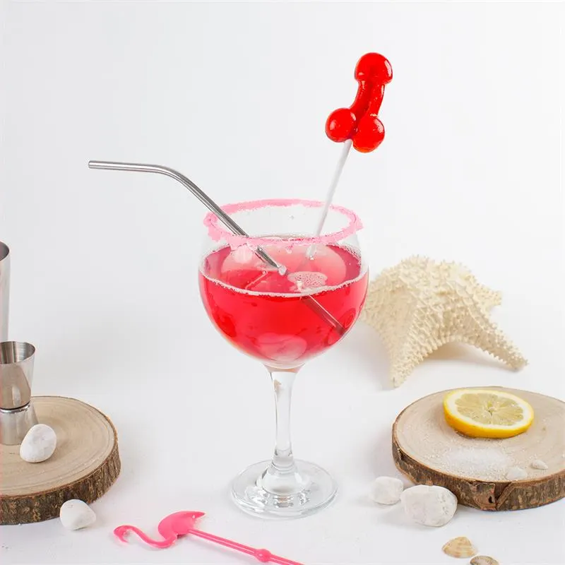 Piruleta de Pene Sabor Daiquiri de Fresa con Alcohol · SECRET PLAY · Lubricantes — Foto 3