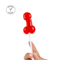 Piruleta de Pene Sabor Daiquiri de Fresa con Alcohol · SECRET PLAY · Lubricantes