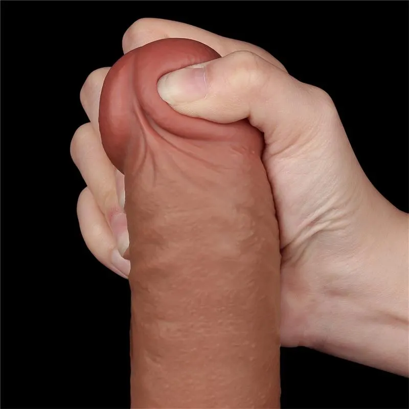 Dildo con Piel Retractil 9.5 Bronceado · LOVETOY · Dildos — photo 7