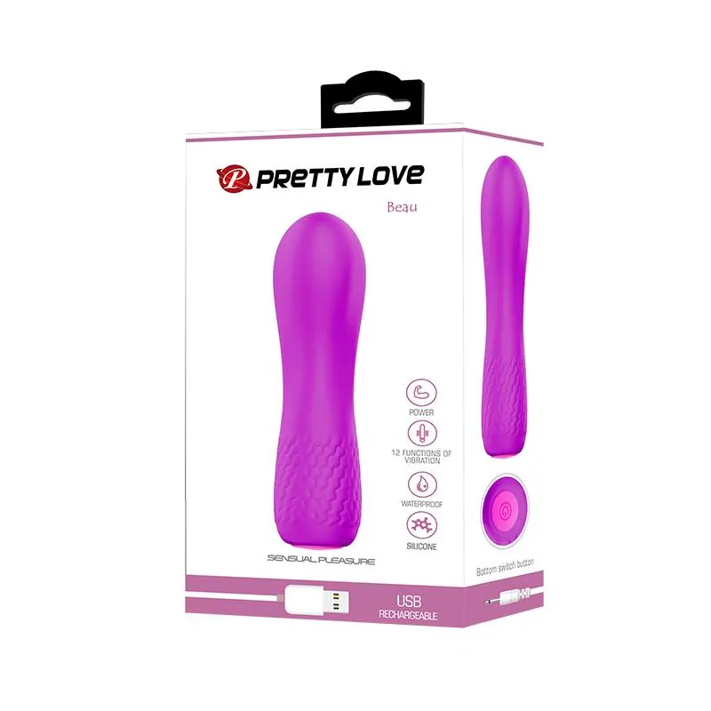 Estimulador Beau USB Purpura · PRETTYLOVE · Estimuladores de Clítoris — Foto 5