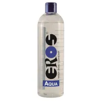 Lubricante Base Agua Aqua Botella 500 ml · EROS · Lubricantes