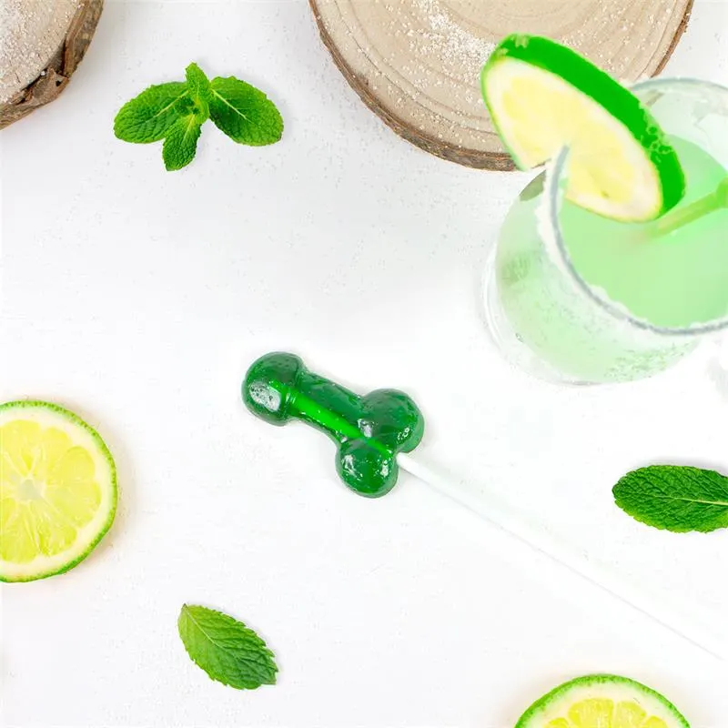 Piruleta de Pene Sabor Mojito con Alcohol · SECRET PLAY · Lubricantes — Foto 4