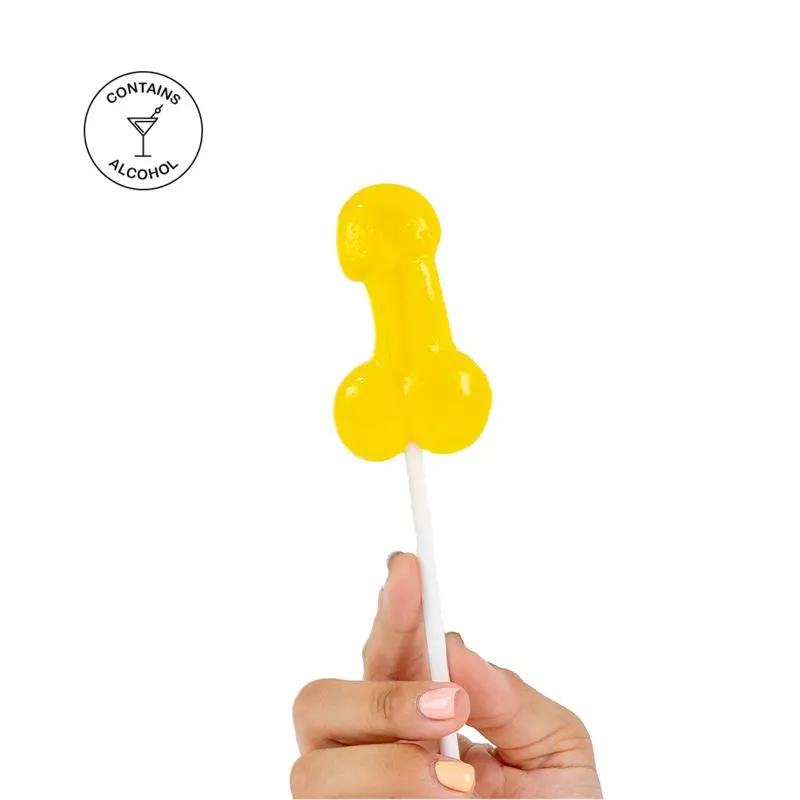 Piruleta de Pene Sabor Piña Colada con Alcohol · SECRET PLAY · Lubricantes