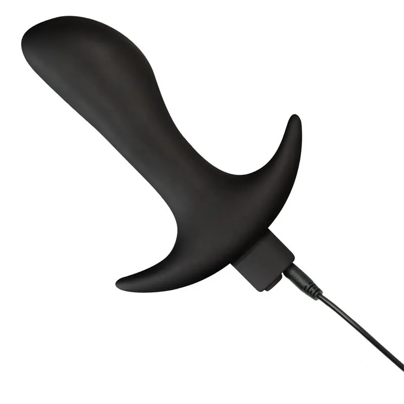 Lever Plug Anal con Vibración USB Silicona · TARDENOCHE · Anal — Foto 4