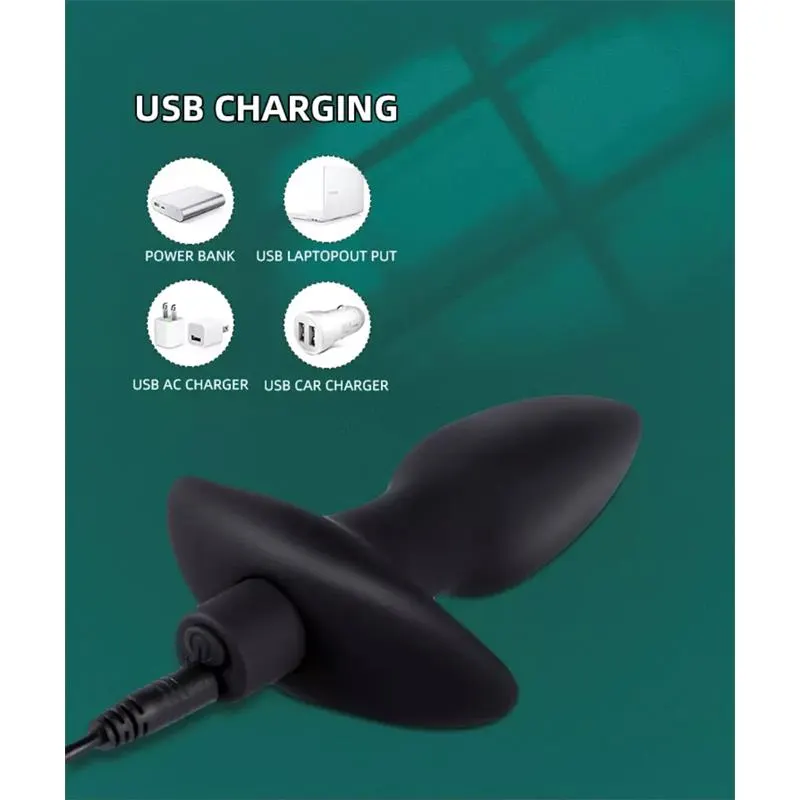 Spear Plug Anal con Vibracion USB Silicona · TARDENOCHE · Anal — Foto 8