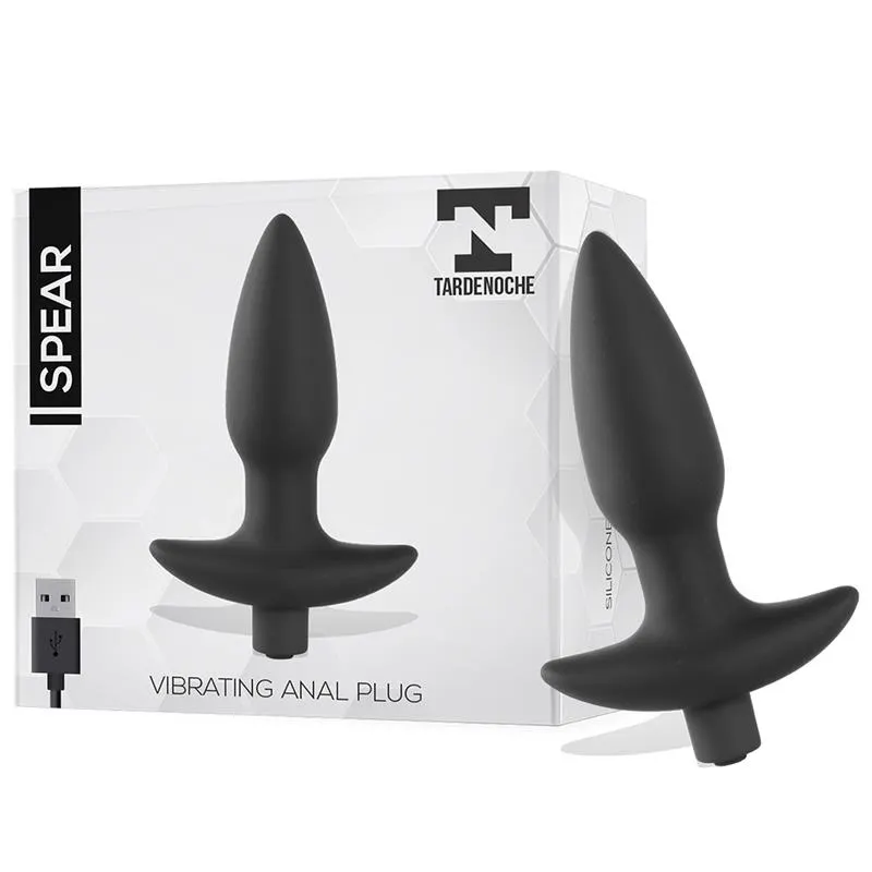 Spear Plug Anal con Vibracion USB Silicona · TARDENOCHE · Anal