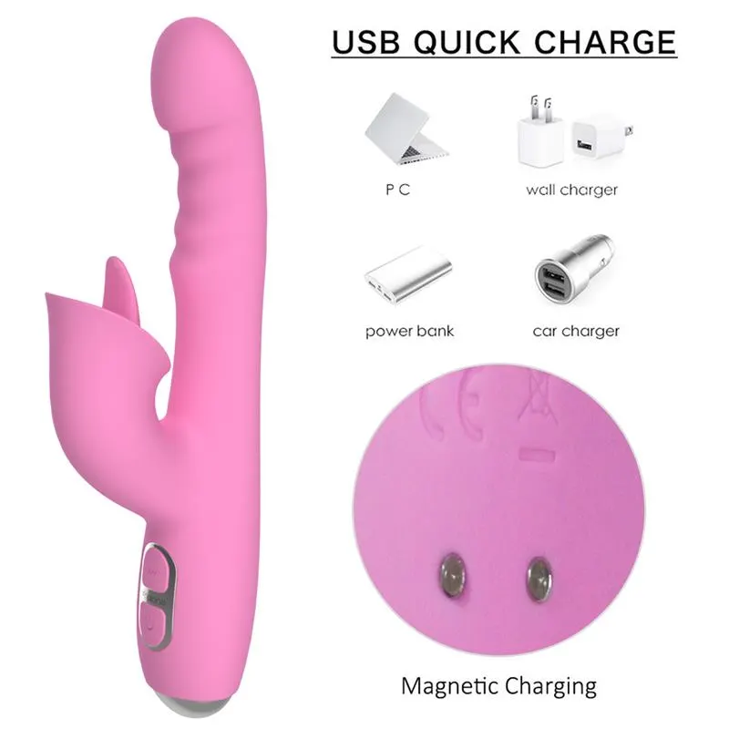 T-May Vibrador con Empuje y Movimiento Swing · NALONE · Vibradores — photo 8