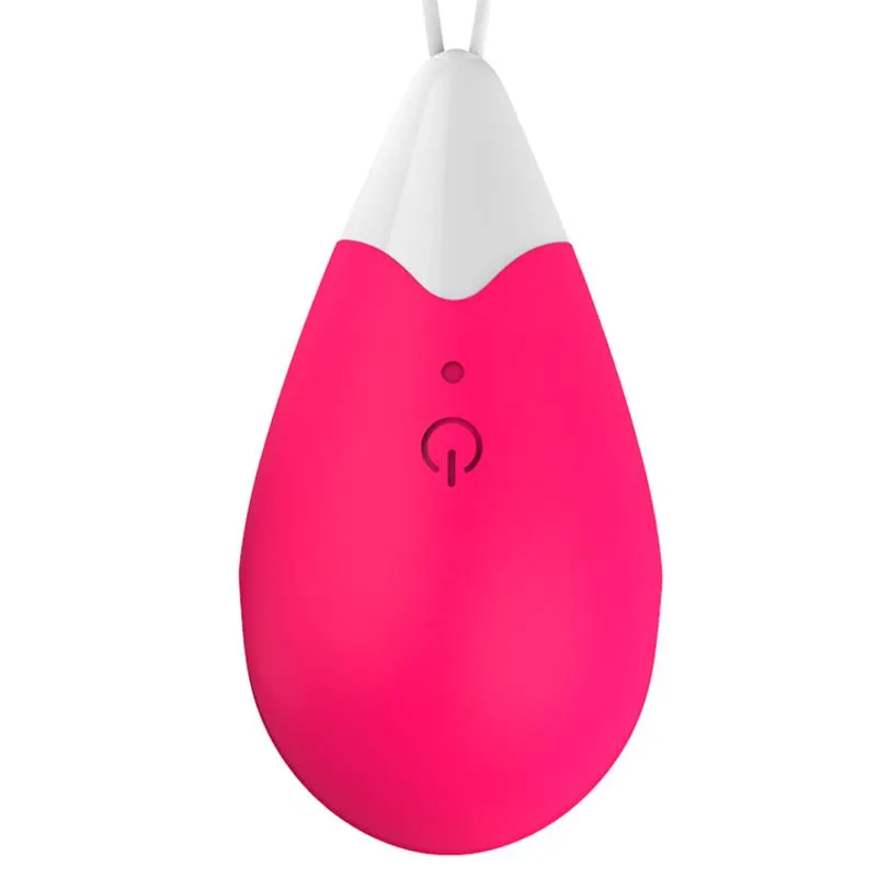 Huevo Vibrador Control Remoto USB Silicona Rosa · DROPS · Huevos y Balas Vibradoras — Foto 3