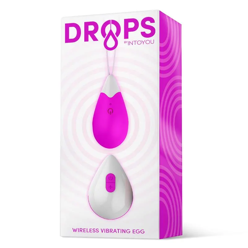 Huevo Vibrador Control Remoto USB Silicona Purpura · DROPS · Huevos y Balas Vibradoras — photo 5
