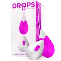 Huevo Vibrador Control Remoto USB Silicona Purpura · DROPS · Huevos y Balas Vibradoras