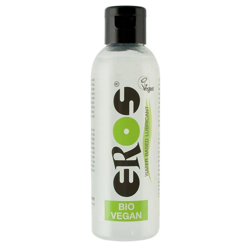 Lubricante Base Agua Vegano 100% Natural 100 ml · EROS · Lubricantes