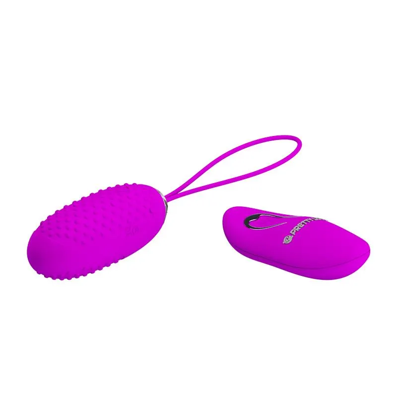 Huevo Vibrador Joanna USB Purpura · PRETTYLOVE · Huevos y Balas Vibradoras — photo 2