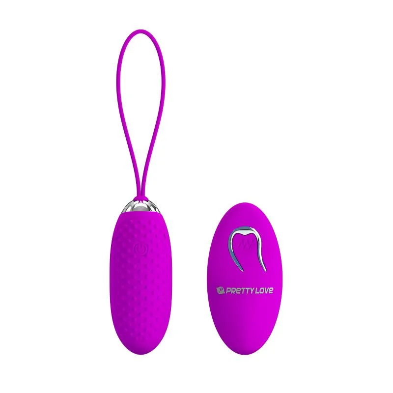 Huevo Vibrador Joanna USB Purpura · PRETTYLOVE · Huevos y Balas Vibradoras