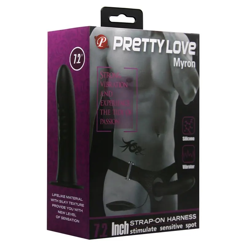 Myron Arnés con Dildo con Vibración 7.2 · PRETTYLOVE · Dildos — Foto 9