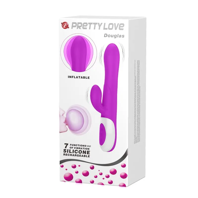 Douglas Vibrador con Función de Inflado · PRETTYLOVE · Vibradores — Foto 11