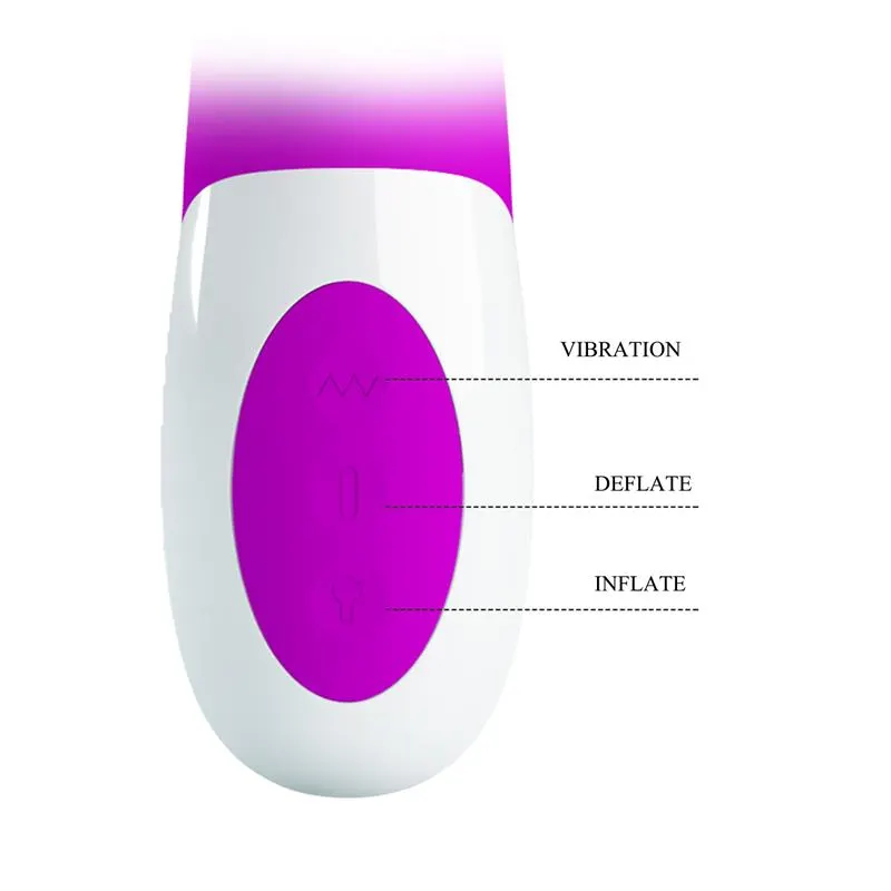 Douglas Vibrador con Función de Inflado · PRETTYLOVE · Vibradores — Foto 7