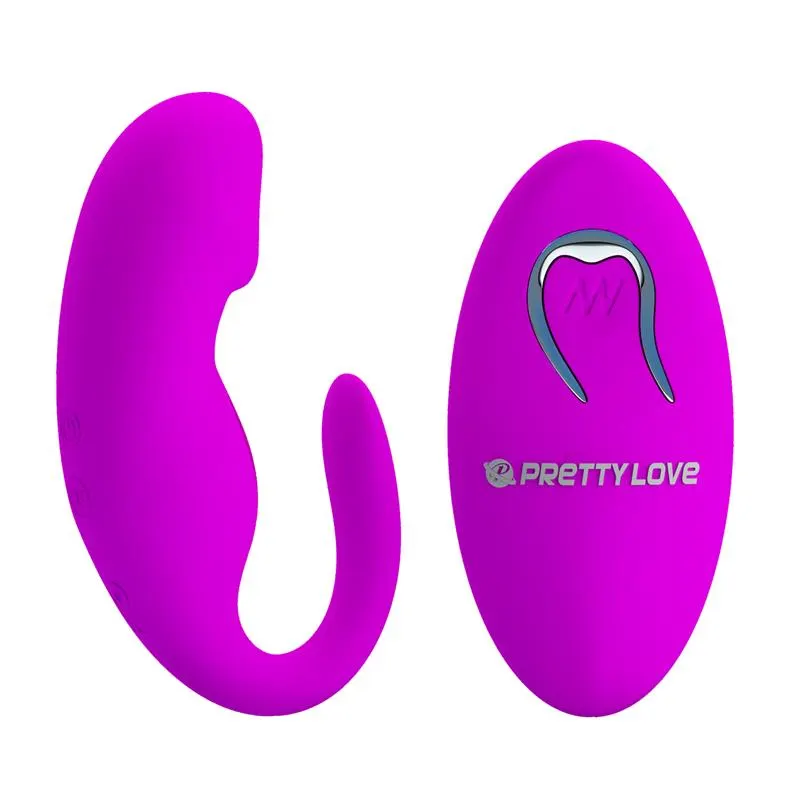 Juguete para Parejas con Control Remoto Rosa · PRETTYLOVE · Estimuladores de Clítoris — Foto 3