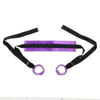 Set de Ataduras Ajustables Púrpura · BONDAGE PLAY · Esposas y Ataduras