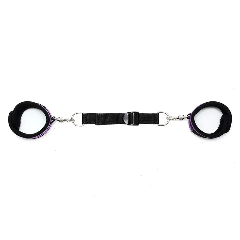 Esposas para Pies Correa Elástica Púrpura · BONDAGE PLAY · Esposas y Ataduras — Foto 2