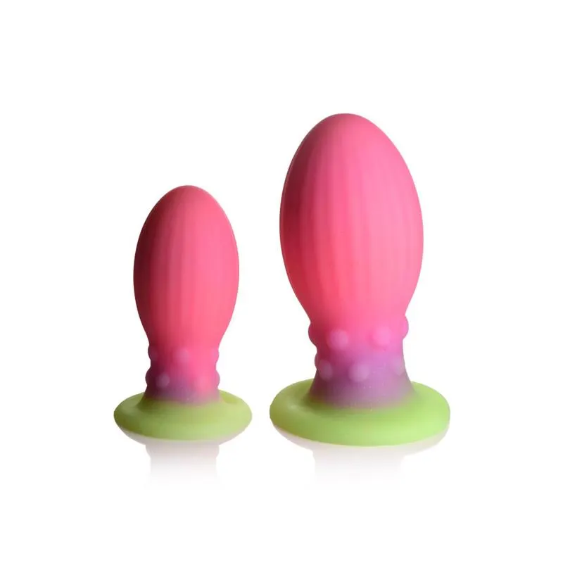 Huevo Xeno Egg Brilla en la Oscuridad XL 6.9 · CREATURE COCKS · Dildos — Foto 4