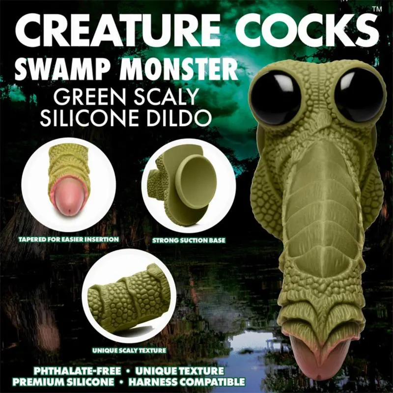 Scaled Swamp Monster Dildo 9.4 · CREATURE COCKS · Dildos — Foto 12