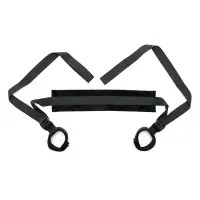 Set de Ataduras Ajustable Negro · BONDAGE PLAY · Esposas y Ataduras