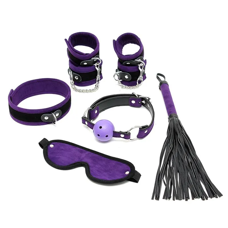 Set de Bondage 6 Piezas Púrpura · BONDAGE PLAY · Accesorios BDSM y Fetish — photo 5
