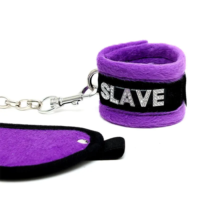 Esposas y Antifaz Púrpura · BONDAGE PLAY · Esposas y Ataduras — Foto 5