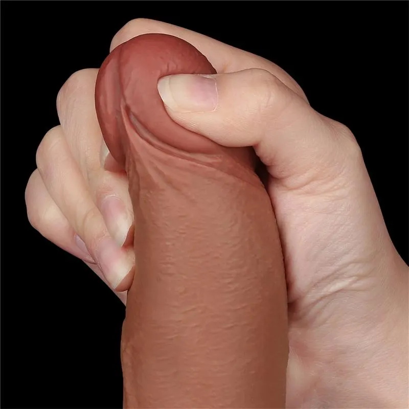 Dildo con Piel Retractil 8.5 Bronceado · LOVETOY · Dildos — Foto 7