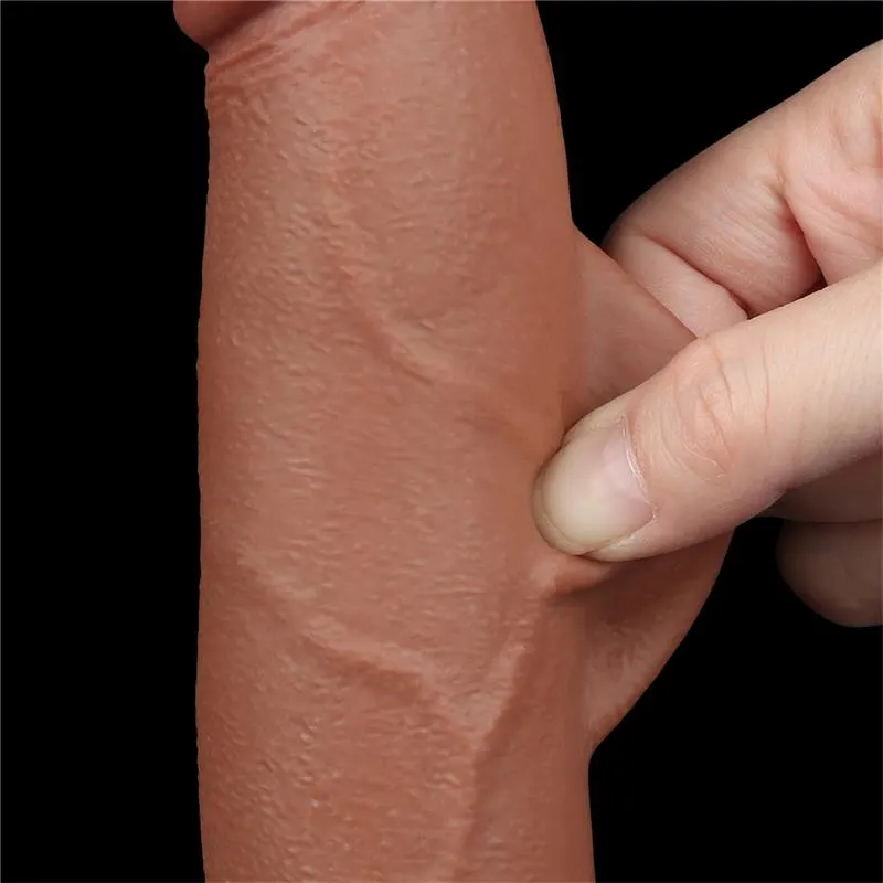 Dildo con Piel Retractil 8.5 Bronceado · LOVETOY · Dildos — Foto 8