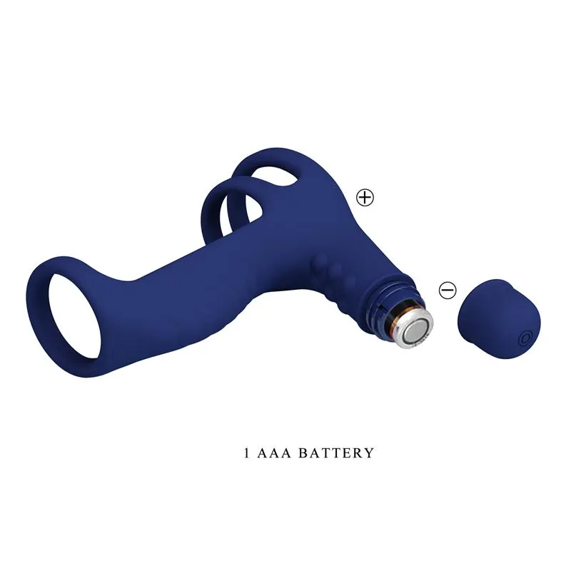 Vibrating Penis Sling Anillo-Funda Vibradora · PRETTYLOVE · PRETTYLOVE · Anillos para el Pene — Foto 4